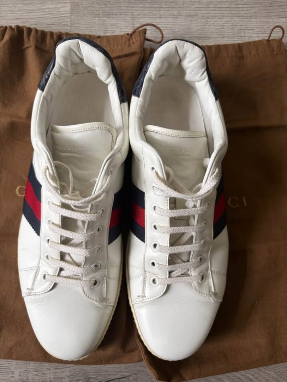 Authentic Gucci Ace Sneakers Men (11 US)